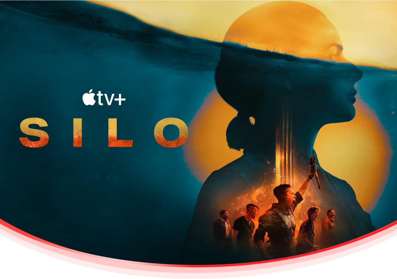 Imagem da série Silo da Apple tv