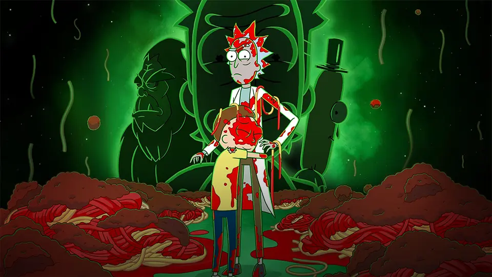 Imagem da série Rick and Morty