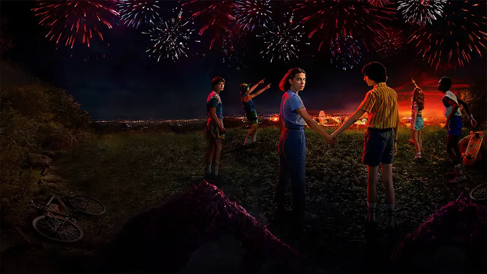 Imagem da série Stranger Things